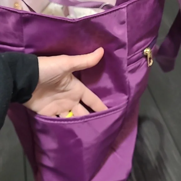 BNWT Purple Leopard Tote - Picture 4 of 8